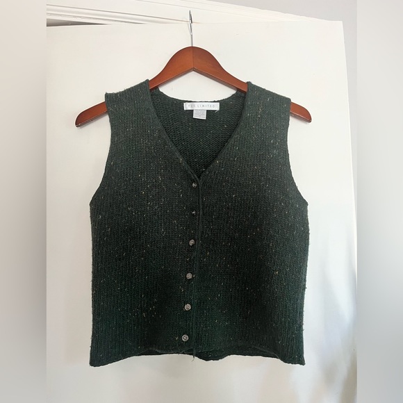 The Limited Vintage 80s Sweater Vest - Picture 2 of 3